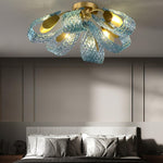 Mocenigo Azure Ceiling Light