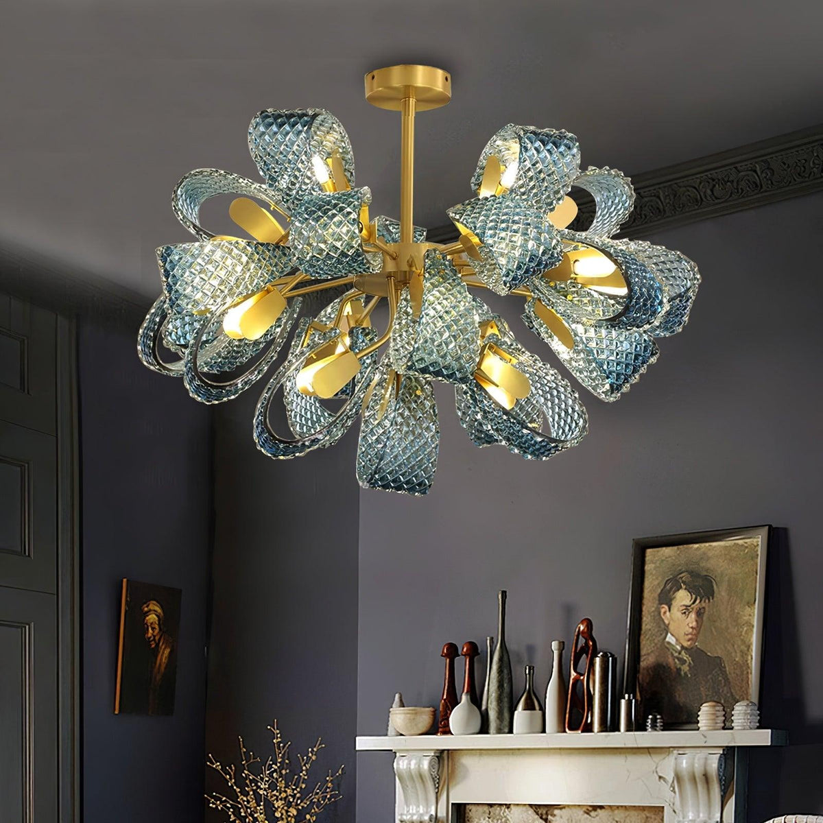 Mocenigo Azure Chandelier