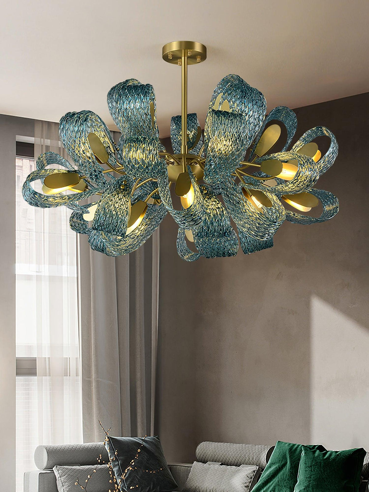 Mocenigo Azure Chandelier