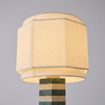 Modari Striped Stone Table Lamp