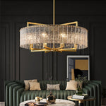 Modern Drum Chandelier