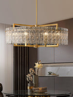 Modern Drum Chandelier
