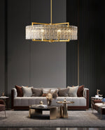 Modern Drum Chandelier