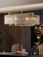 Modern Drum Chandelier