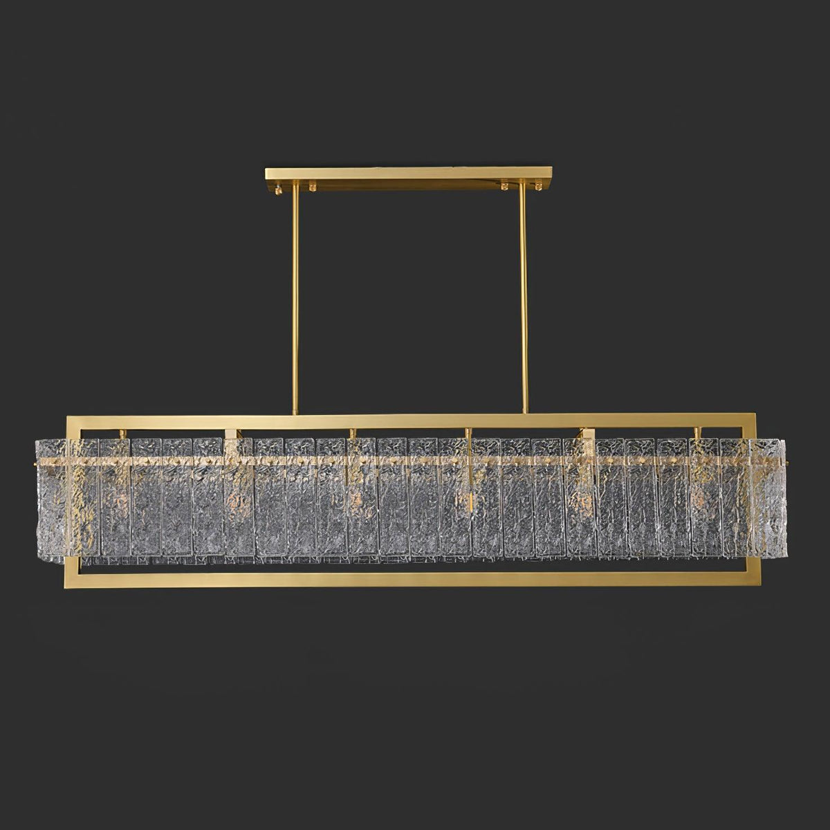 Modern Drum Chandelier