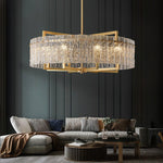 Modern Drum Chandelier