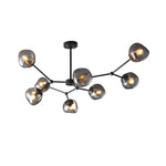 Molecular Glass Chandelier
