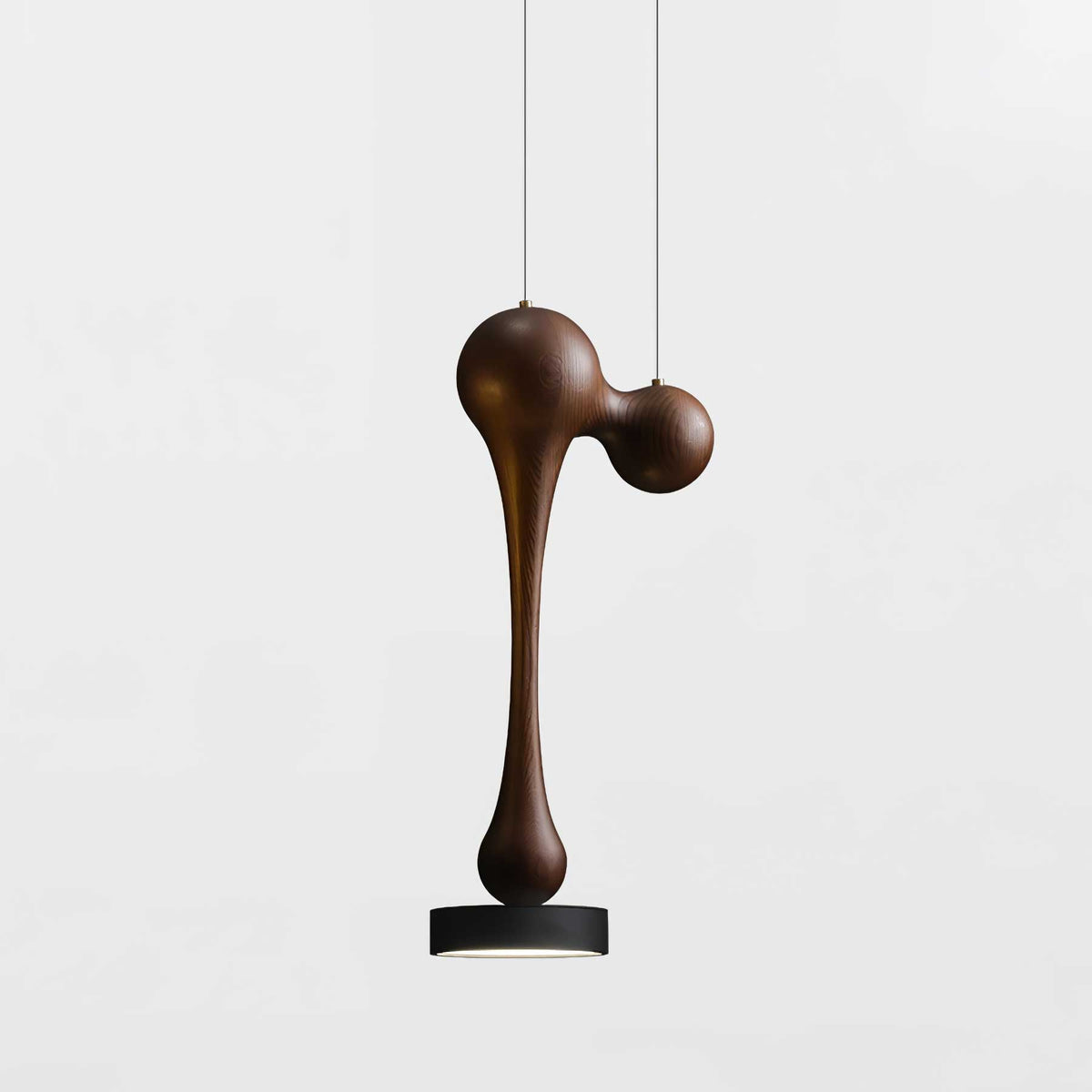 Molecule Wooden Pendant Light