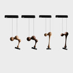Molecule Wooden Pendant Light