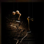 Molecule Wooden Pendant Light