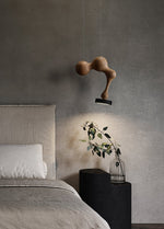 Molecule Wooden Pendant Light