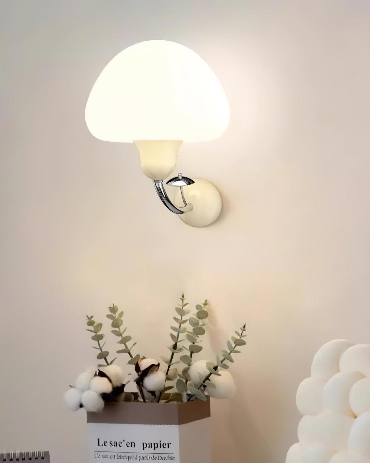 Molly Mushroom Wall Lamp 12.2"