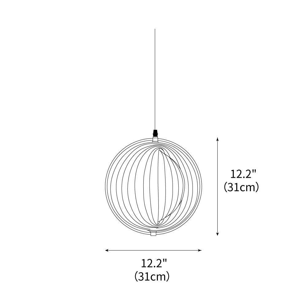 Moon Echo Pendant Lamp 12.2"