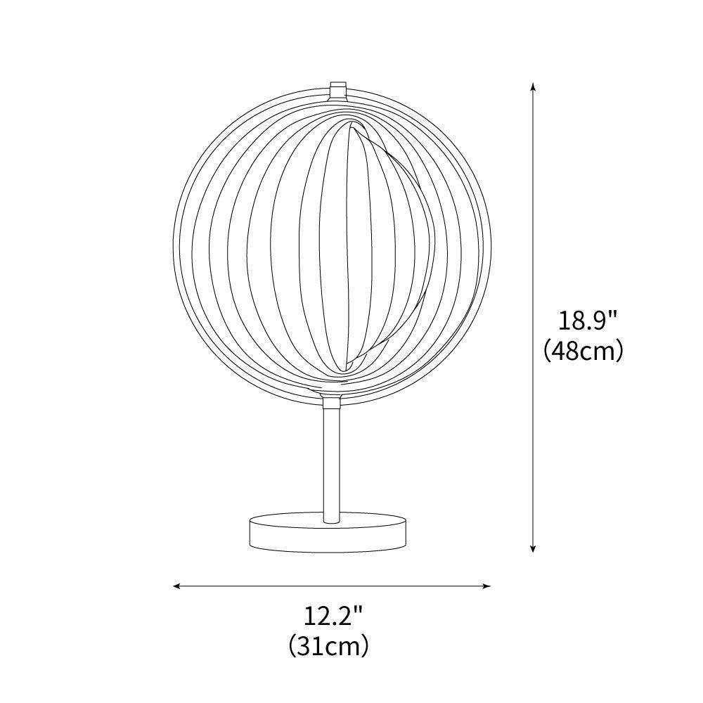 Moon Echo Table Lamp 12.2"