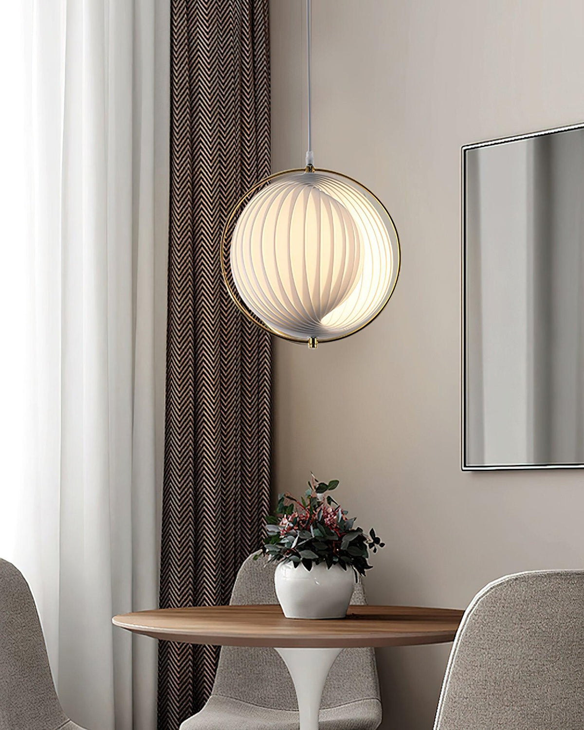 Moon Echo Pendant Lamp 12.2"