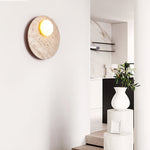 Moonwake Travertine Sconce