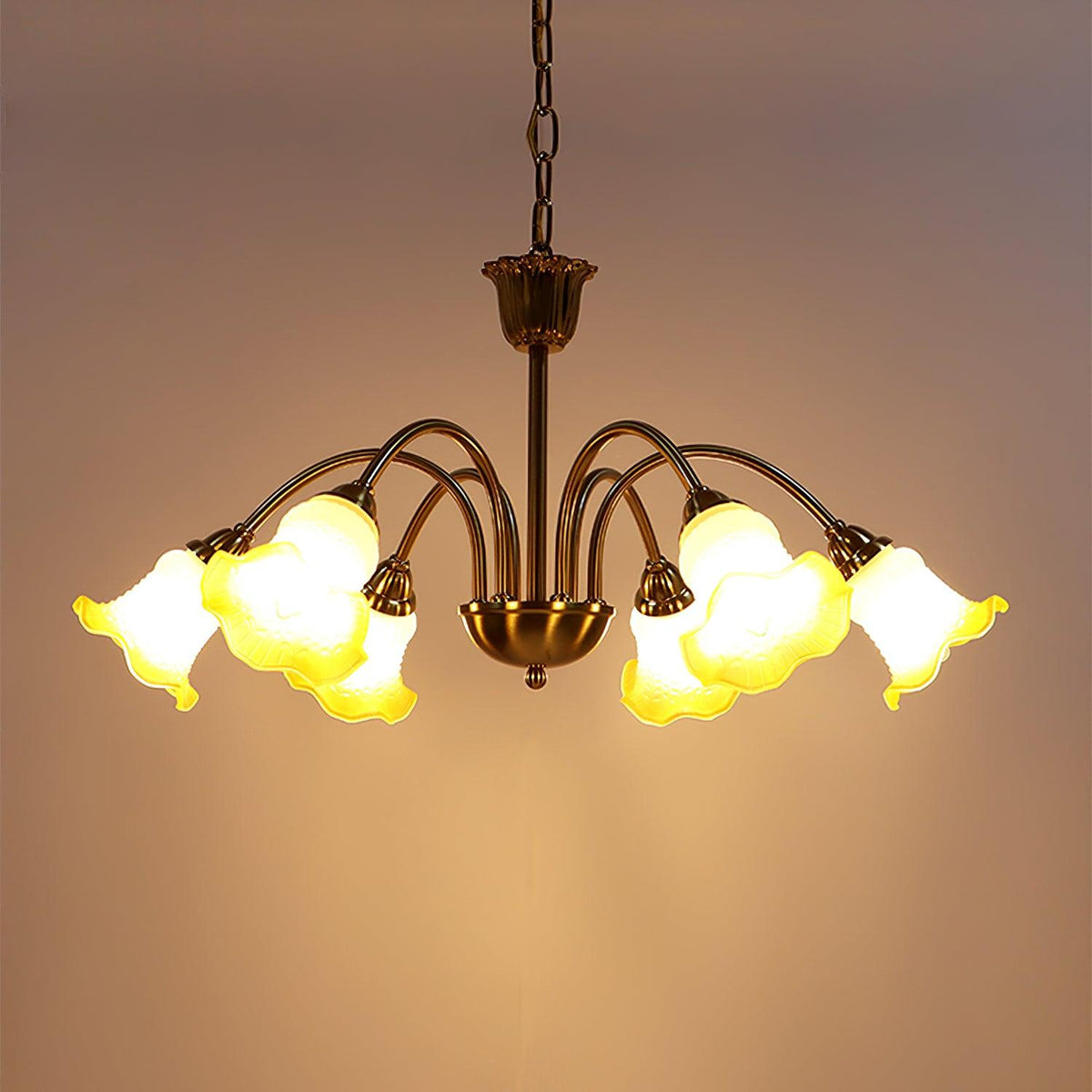 Morning Glory Chandelier