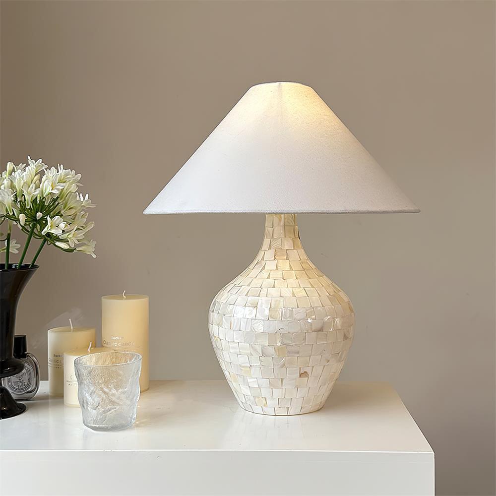 Mosaic Table Lamp 16.5"