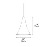 Mountain Peak Pendant Light 11"