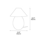 Mountain Wood Table Lamp