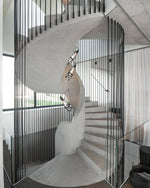 Mouth Blown Crystal Glass Pendant Lamp