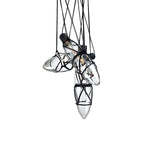 Mouth Blown Crystal Glass Pendant Lamp