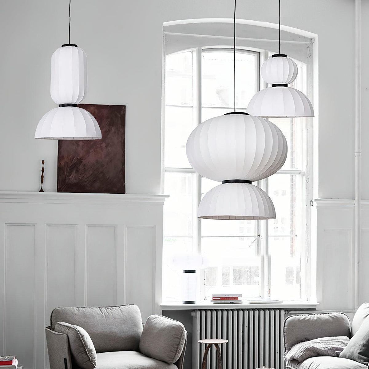 Mulberry Silk Formakami Pendant Light
