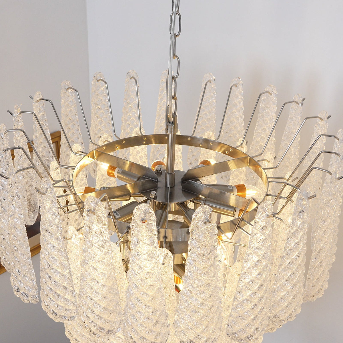 Murano Glass Dewdrop Chandelier
