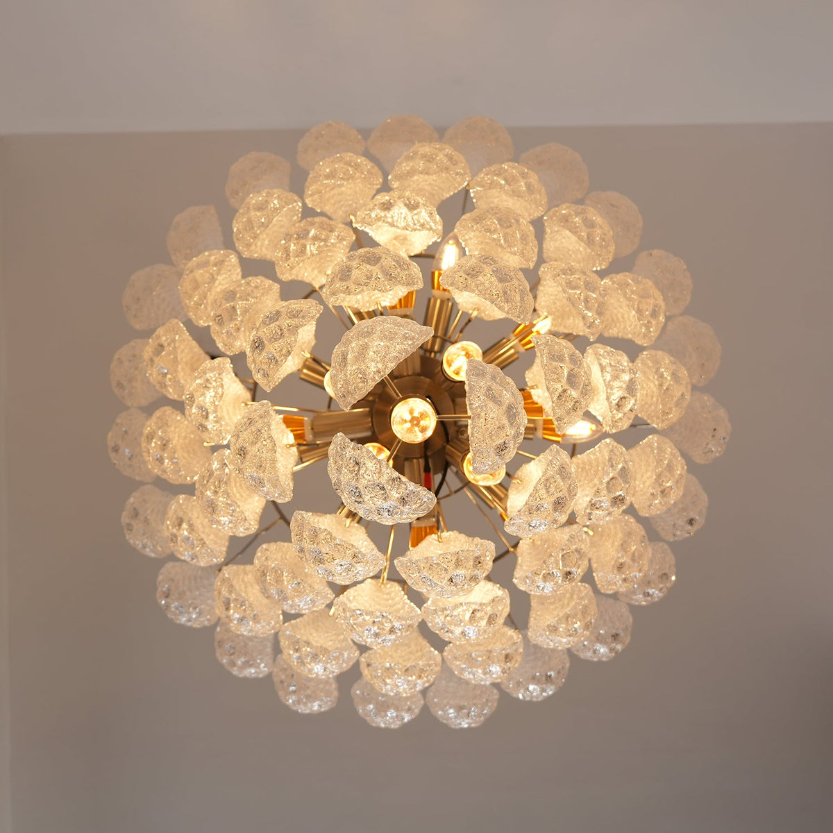 Murano Glass Droplet Chandelier