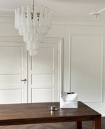 Murano Glass Droplet Chandelier