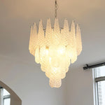 Murano Glass Droplet Chandelier