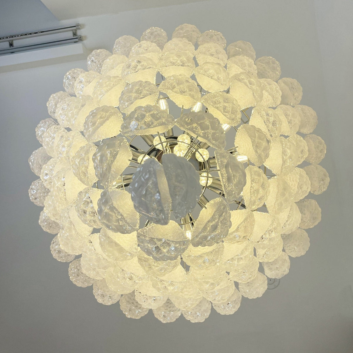 Murano Glass Droplet Chandelier