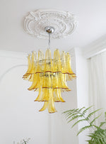 Murano Glass Petals Chandelier
