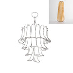 Murano Glass Petals Chandelier