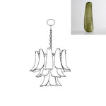 Murano Glass Petals Chandelier