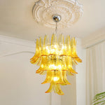 Murano Glass Petals Chandelier