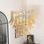 Murano Glass Petals Chandelier