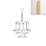 Murano Glass Petals Chandelier