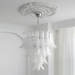 Murano Glass Petals Chandelier