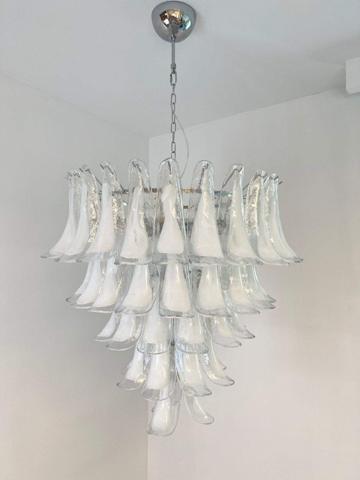 Murano Glass Petals Chandelier