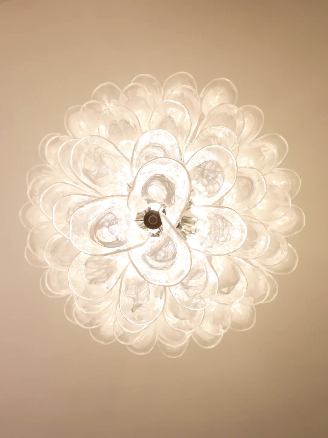 Murano Glass Petals Chandelier