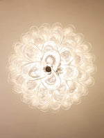 Murano Glass Petals Chandelier