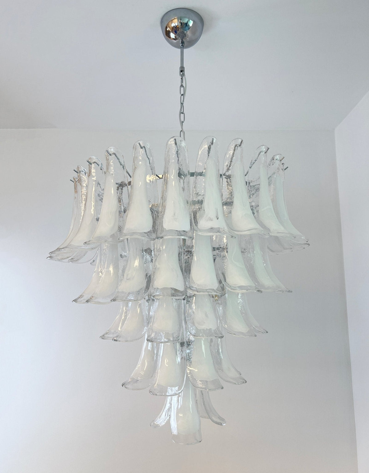 Murano Glass Petals Chandelier