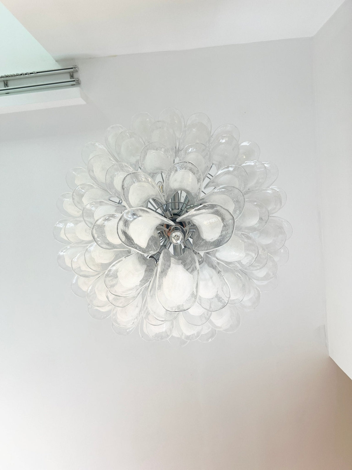 Murano Glass Petals Chandelier