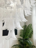 Murano Glass Petals Chandelier