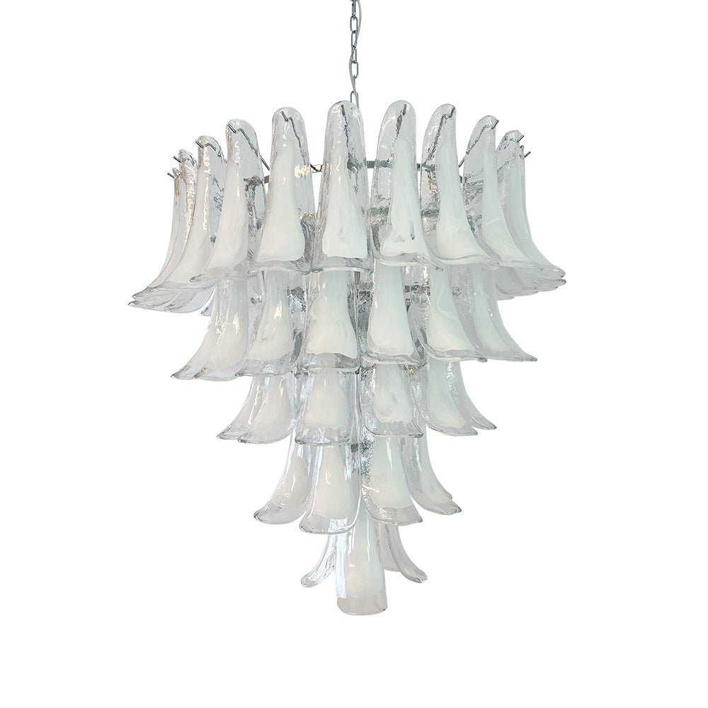 Murano Glass Petals Chandelier