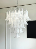 Murano Glass Petals Chandelier