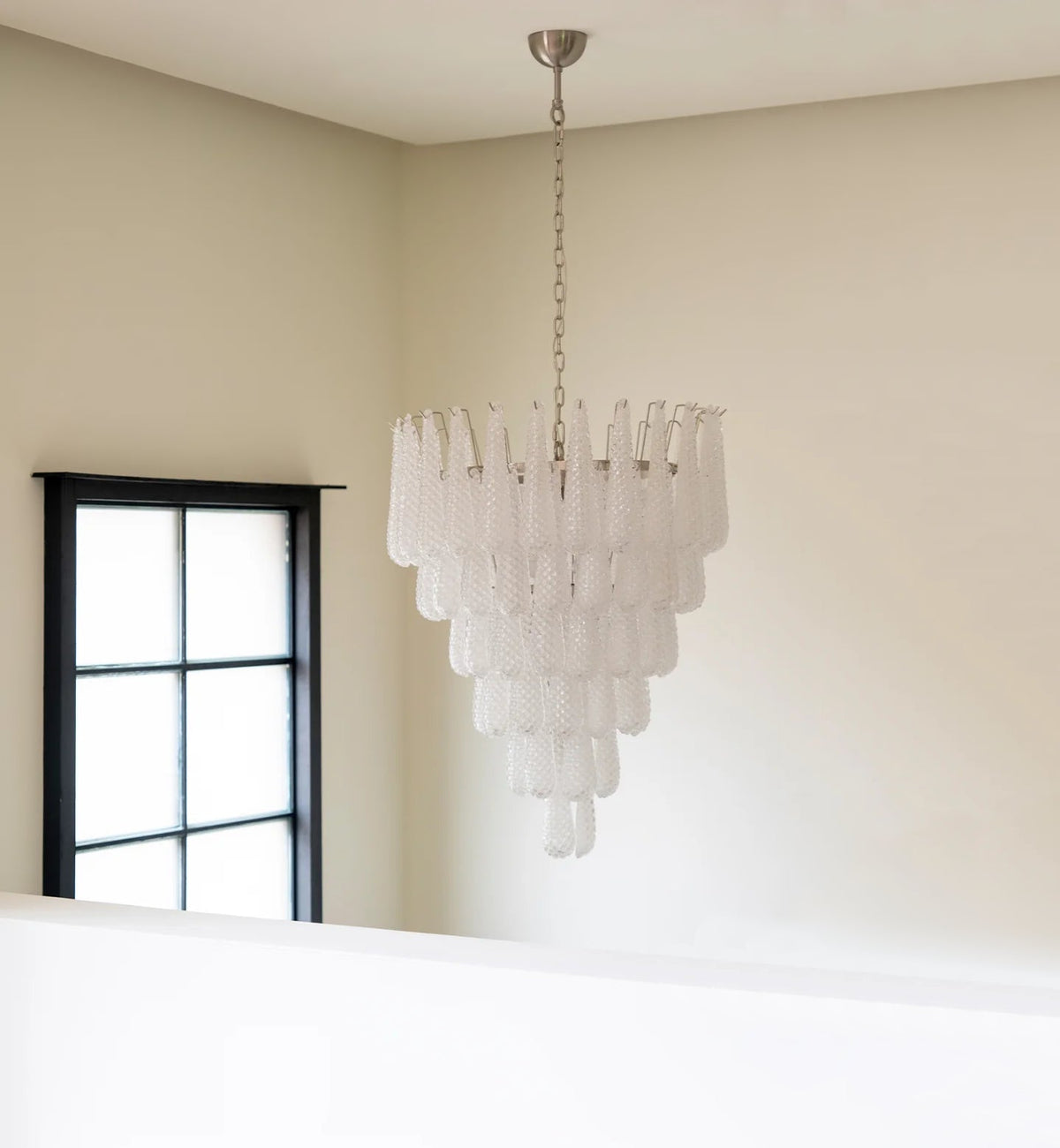 Murano Glass Pinecone Chandelier