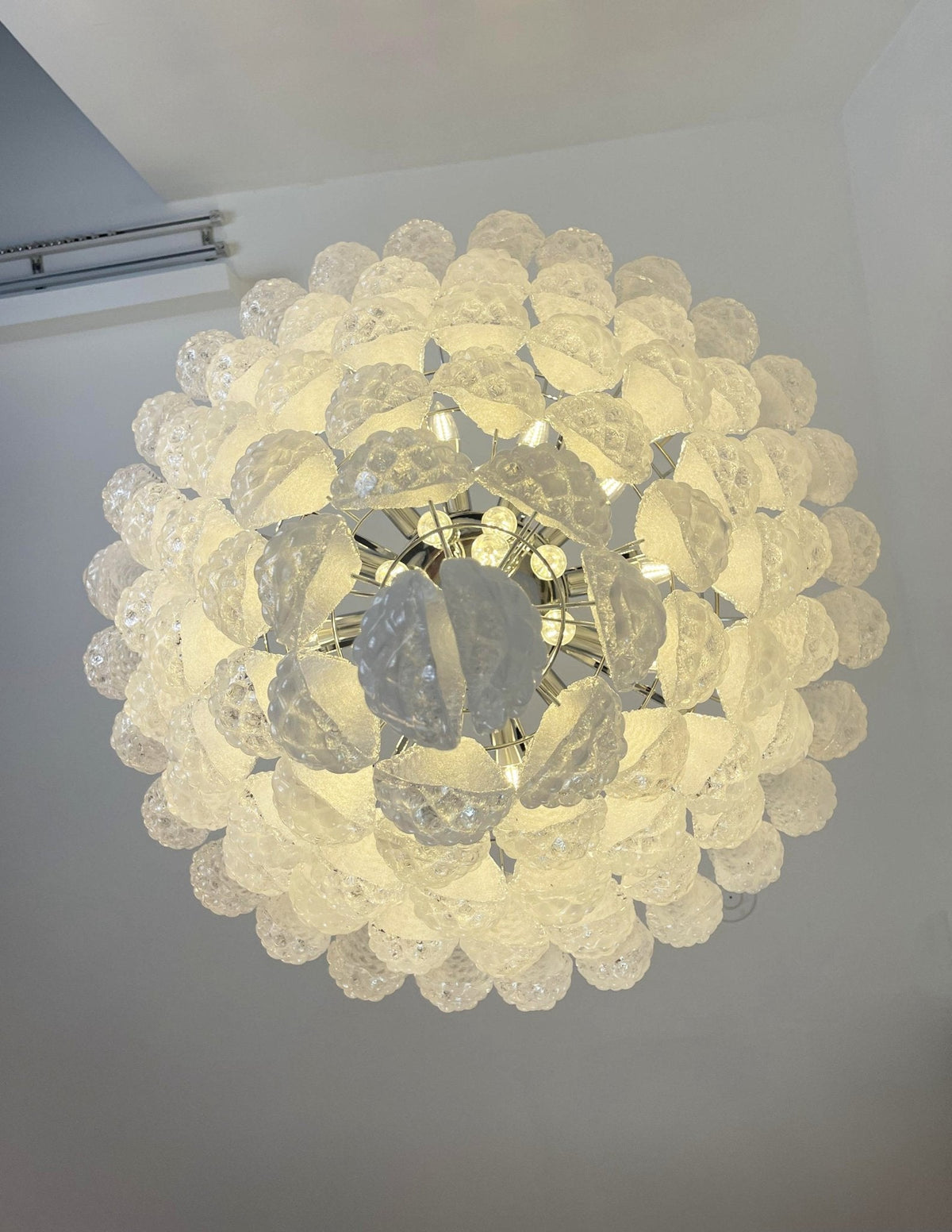 Murano Glass Pinecone Chandelier