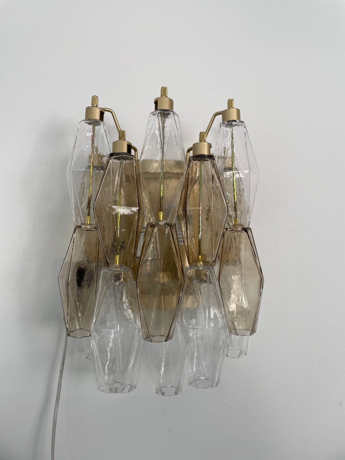 Murano Rhombus Glass Wall Lamp